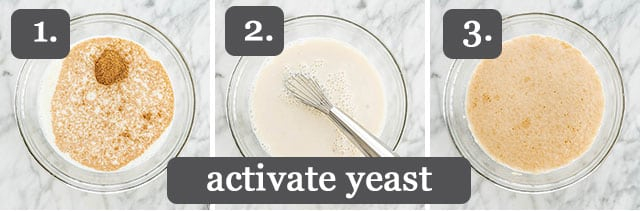 Activate the yeast